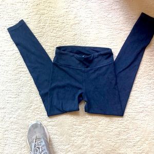 Navy Athleta girl leggings L/12